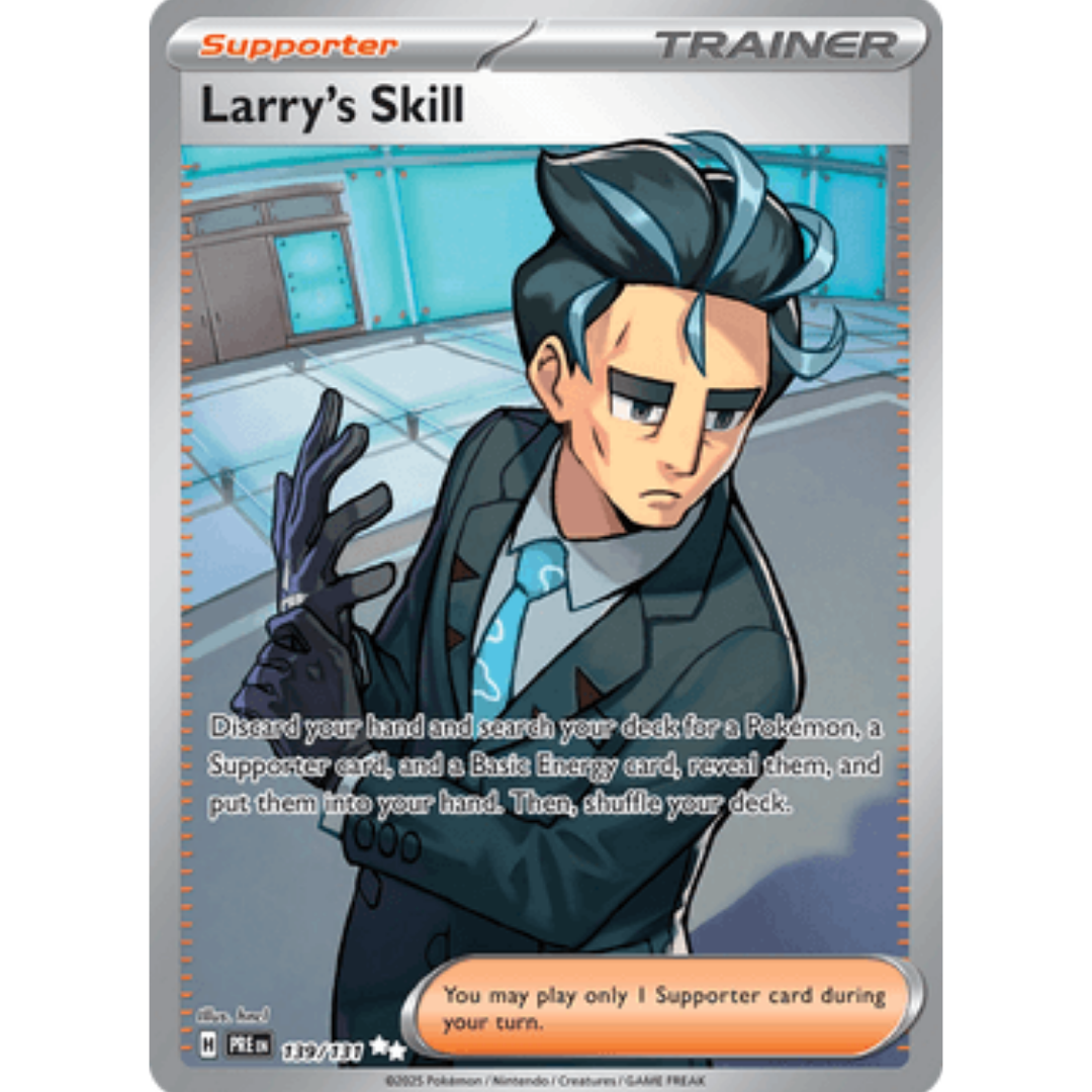 Larry's Skill 139/131 - Holofoil SV Prismatic Evolutions - Ultra Rare