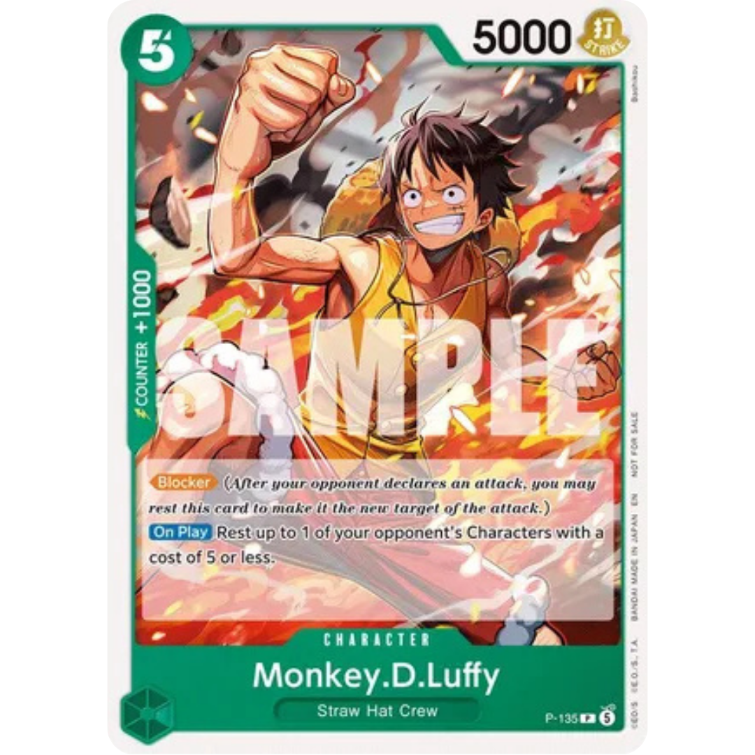 Monkey.D.Luffy (OP16 Release Event) (P-135) - One Piece Promotion Cards
