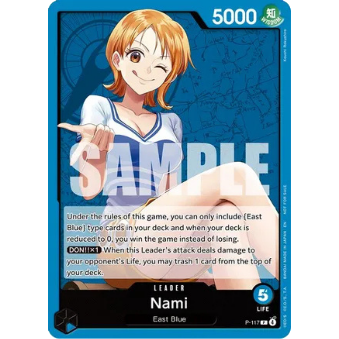 Nami - P-117 (P-117) - One Piece Promotion Cards