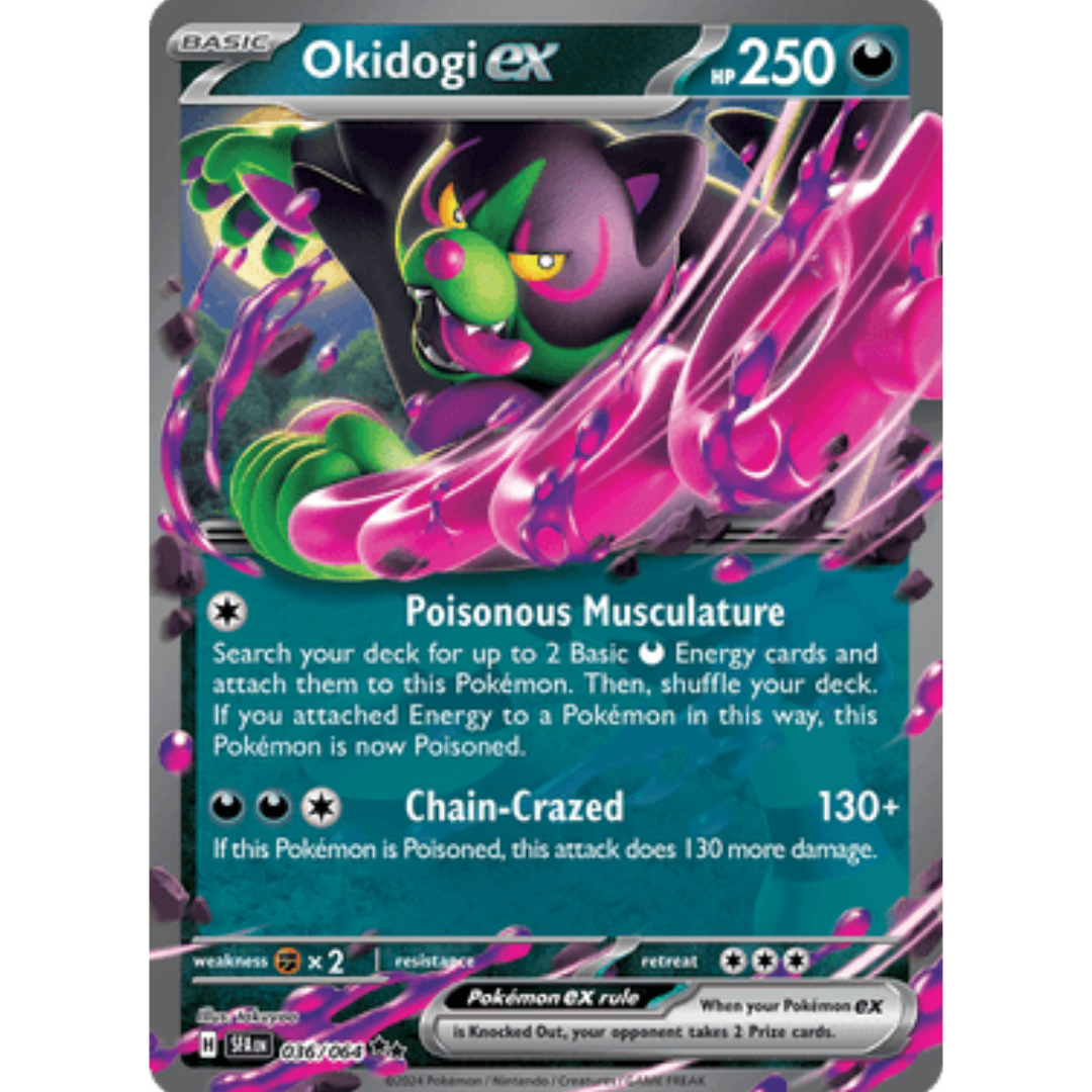 Okidogi ex 036/064 - Holofoil SV Shrouded Fable - Double Rare