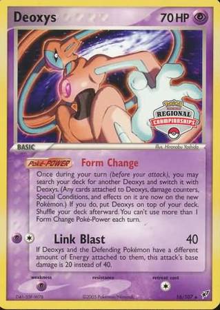 Deoxys - 16/107 (Regional Championships)/107 League & Championship Cards - Promo