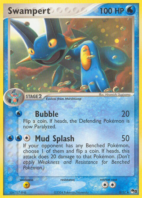 Swampert POP Series 1 - Rare