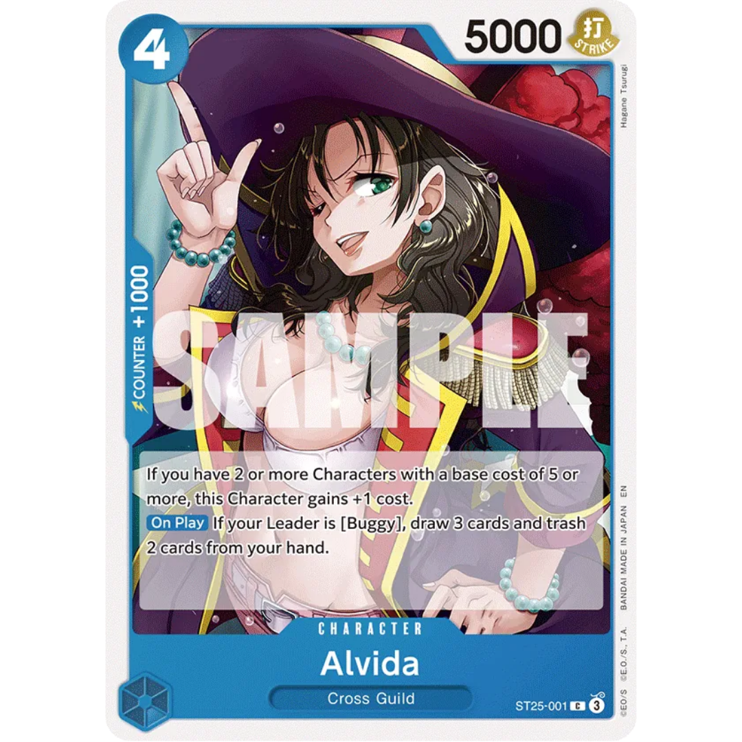 Alvida (ST25-001) - Starter Deck 25: BLUE Buggy