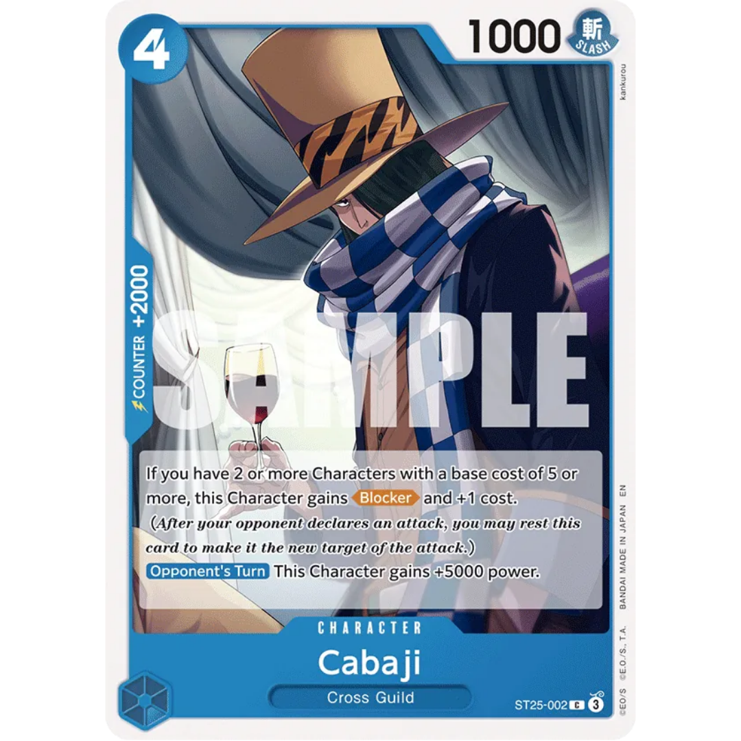 Cabaji (Reprint) (OP09-045) - Starter Deck 25: BLUE Buggy