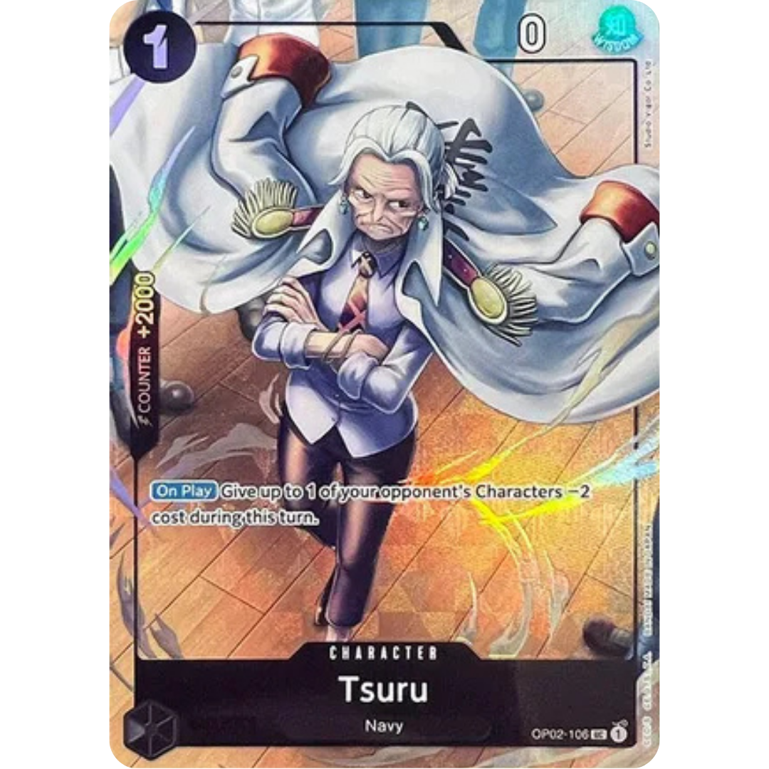 Tsuru (Premium Card Collection -Best Selection Vol. 1-) (OP02-106) - One Piece Promotion Cards Foil