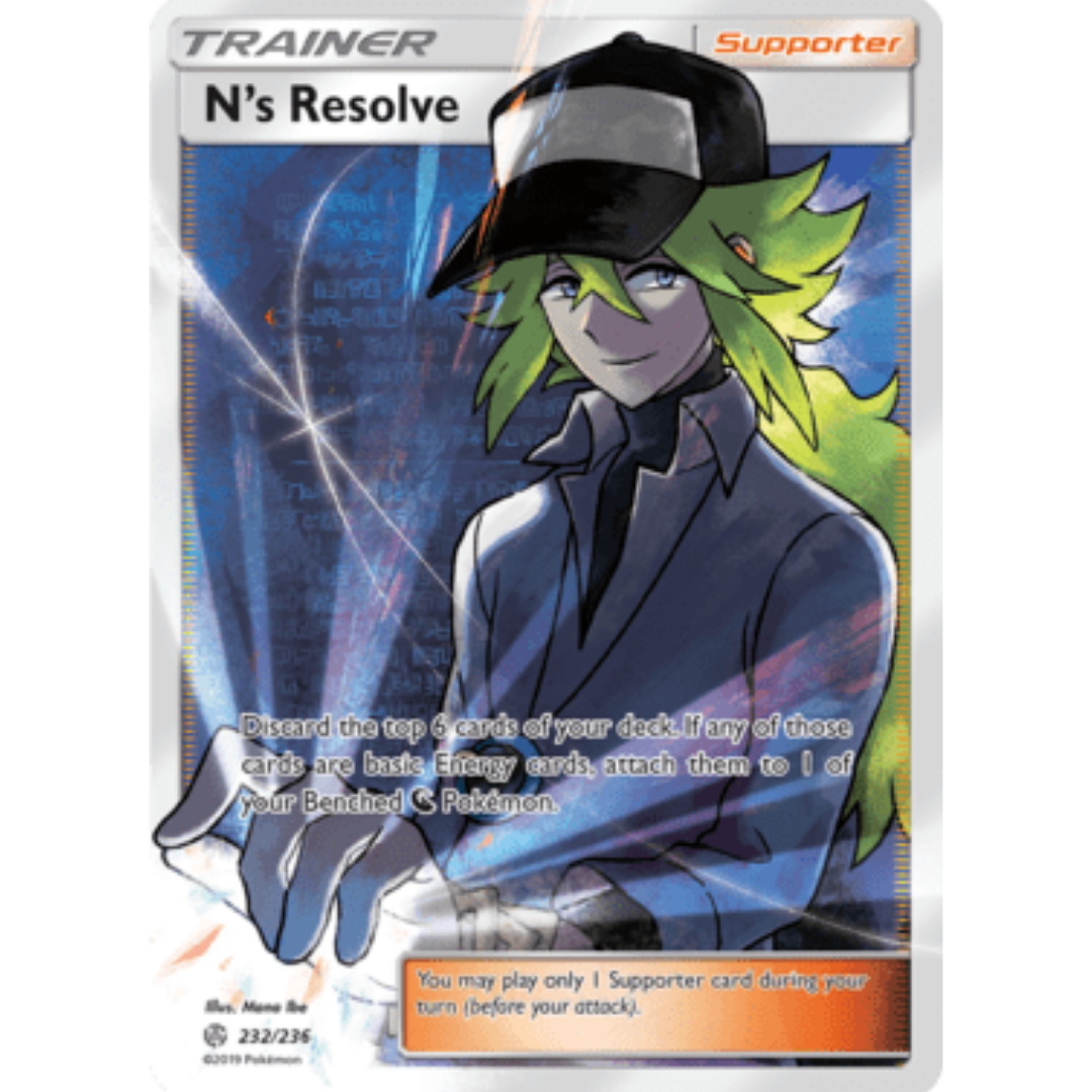 N's Resolve (Full Art) 232 - Holofoil SM Cosmic Eclipse - Ultra Rare