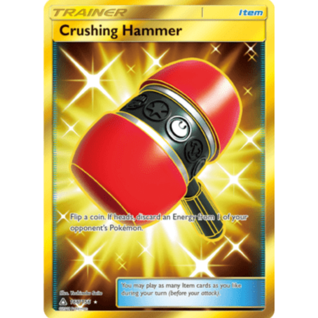 Crushing Hammer (Secret Rare) 166 - Holofoil SM Ultra Prism - Secret Rare