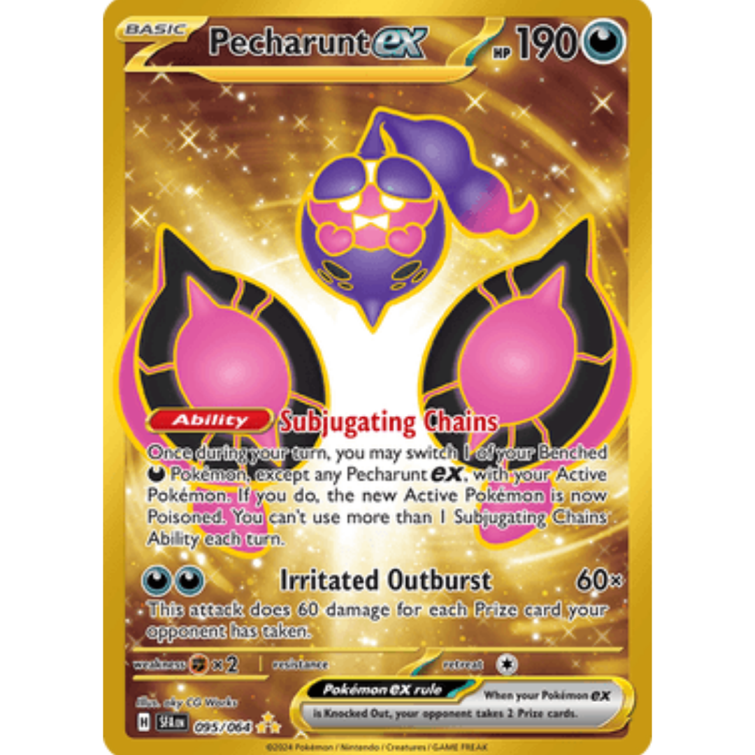 Pecharunt ex 095/064 - Holofoil SV Shrouded Fable - Hyper Rare