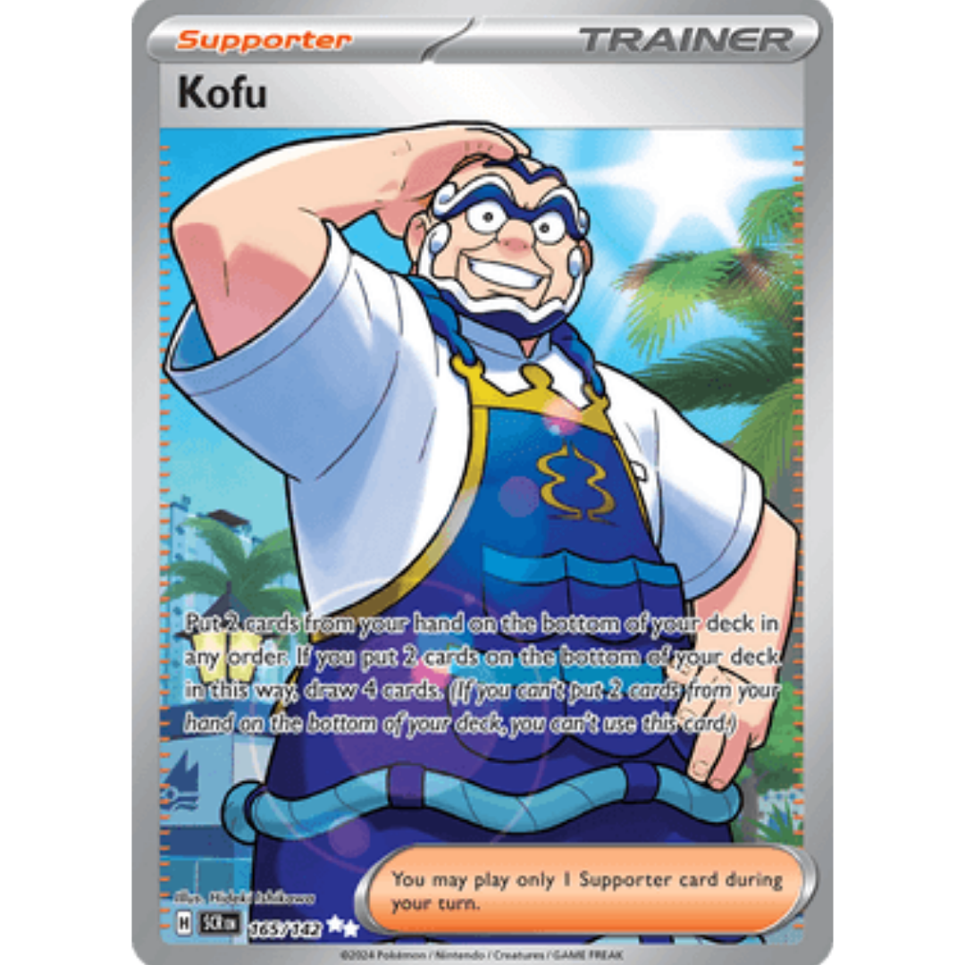 Kofu 165/142 - Holofoil SV07 Stellar Crown - Ultra Rare