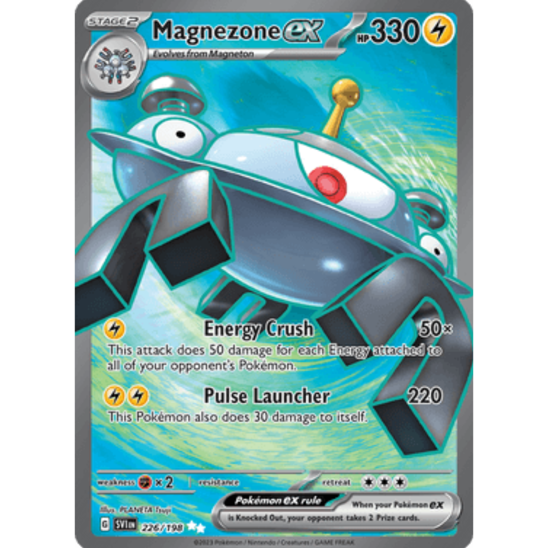 Magnezone ex 226/198 - Holofoil SV01 Scarlet & Violet Base Set - Ultra Rare