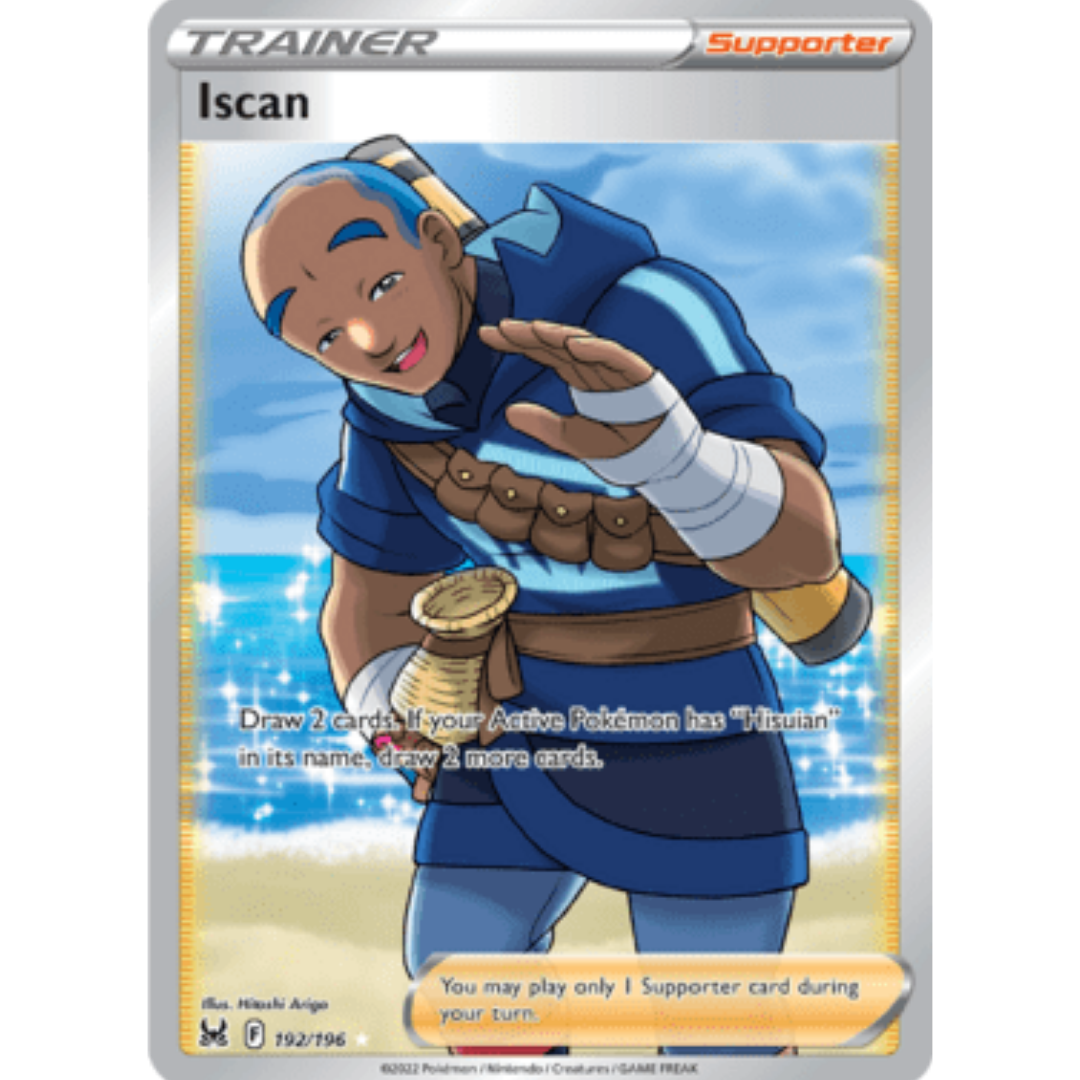 Iscan (Full Art) 192 - Holofoil SWSH11 Lost Origin - Ultra Rare
