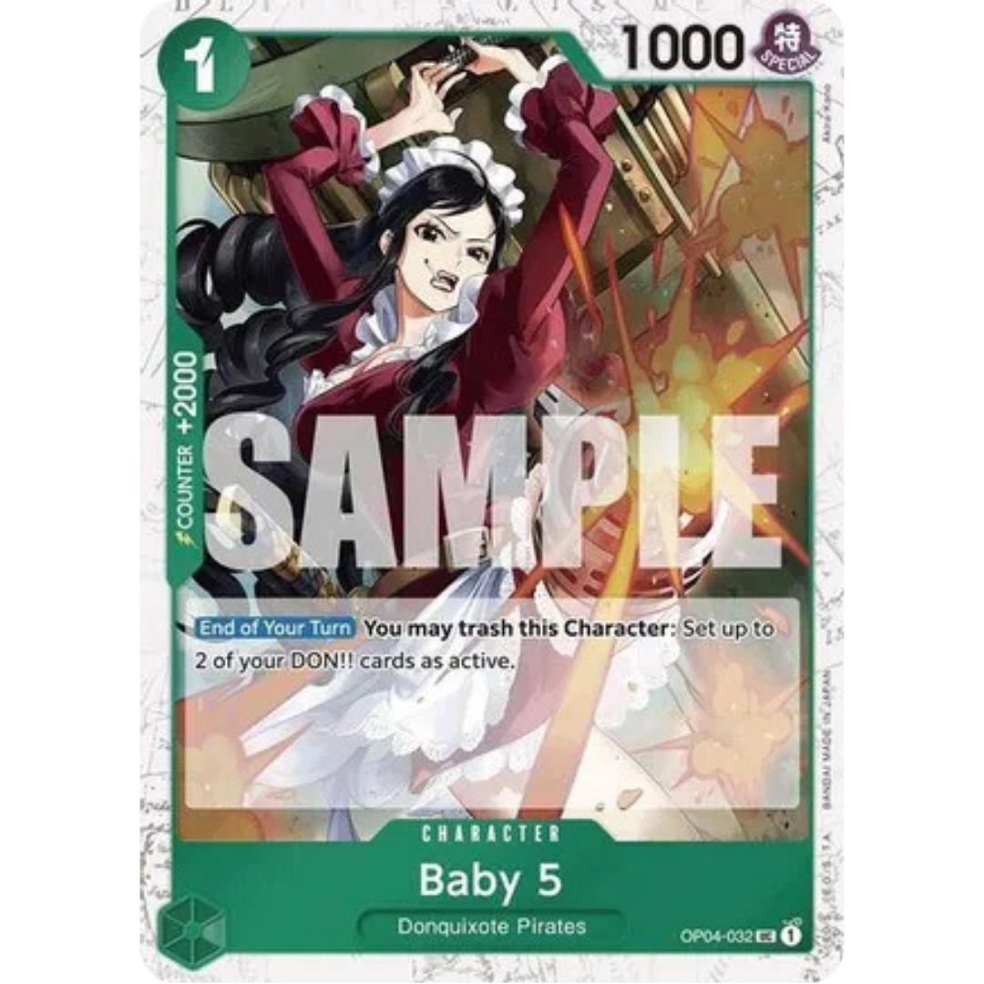 Baby 5 (OP04-032) (Jolly Roger Foil) (OP04-032) - Premium Booster -The Best- Foil