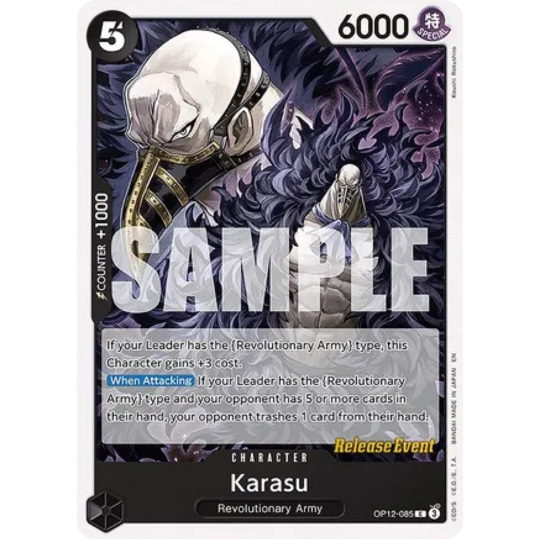 Karasu (OP12-085) - Legacy of the Master Release Event Cards