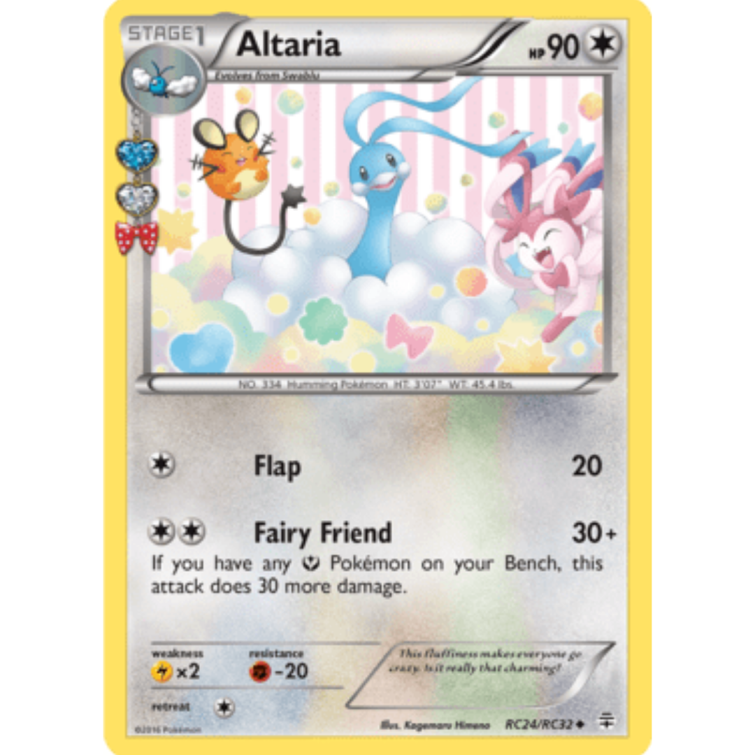 Altaria RC24 - Holofoil Generations Radiant Collection - Uncommon