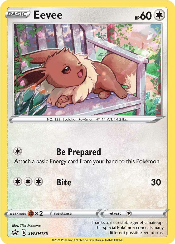 Eevee SWSH175 - Holofoil SWSH Sword & Shield Promo Cards - Promo