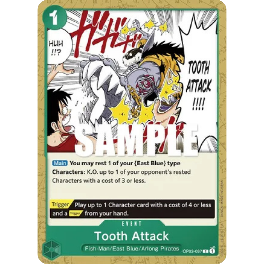 Tooth Attack (OP03-037) - Pillars of Strength