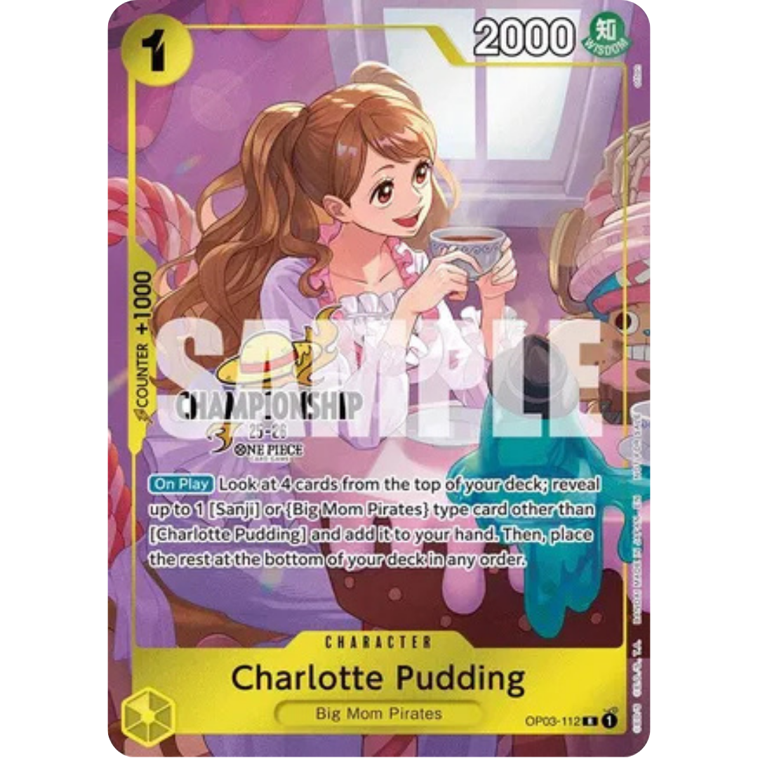 Charlotte Pudding (112) (CS 25-26 Celebration Pack) (OP03-112) - One Piece Promotion Cards Foil