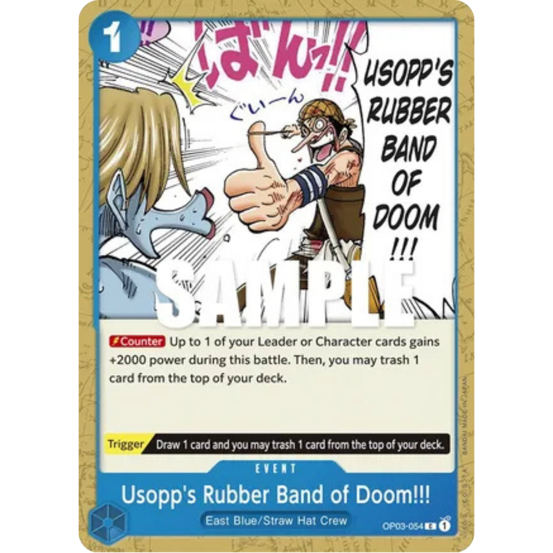 Usopp's Rubber Band of Doom!!! (OP03-054) - Pillars of Strength
