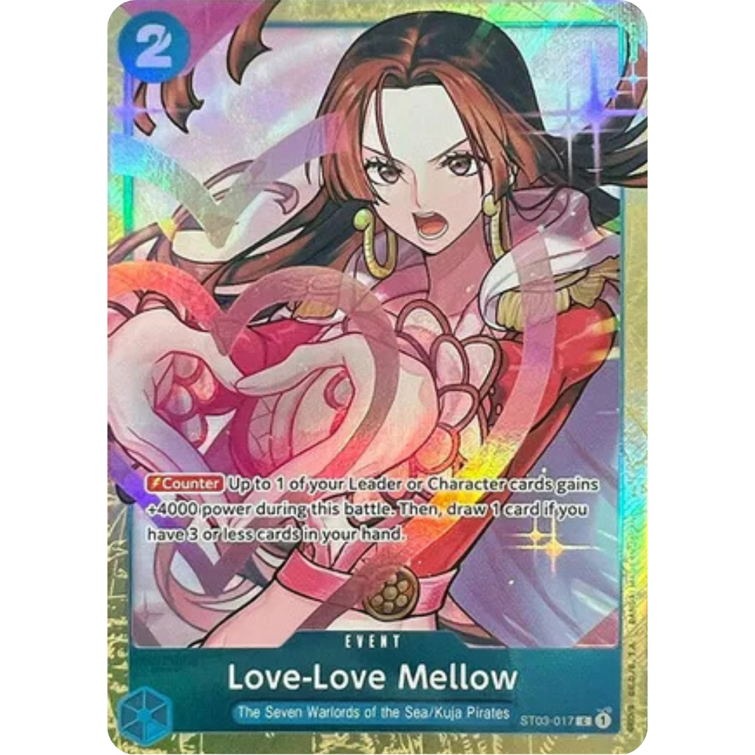 Love-Love Mellow (Premium Card Collection -Best Selection Vol. 1-) (ST03-017) - One Piece Promotion Cards Foil