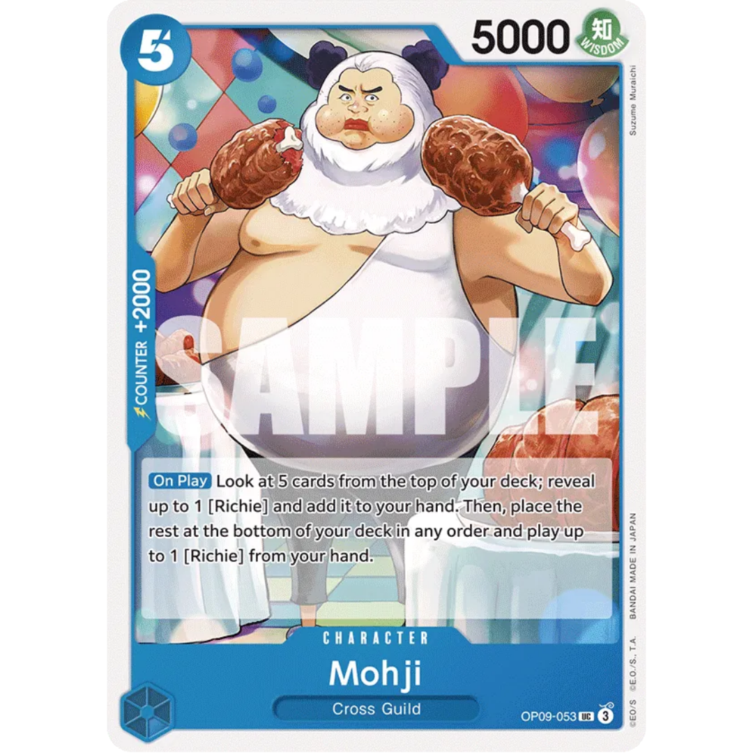 Mohji (Reprint) (OP09-053) - Starter Deck 25: BLUE Buggy