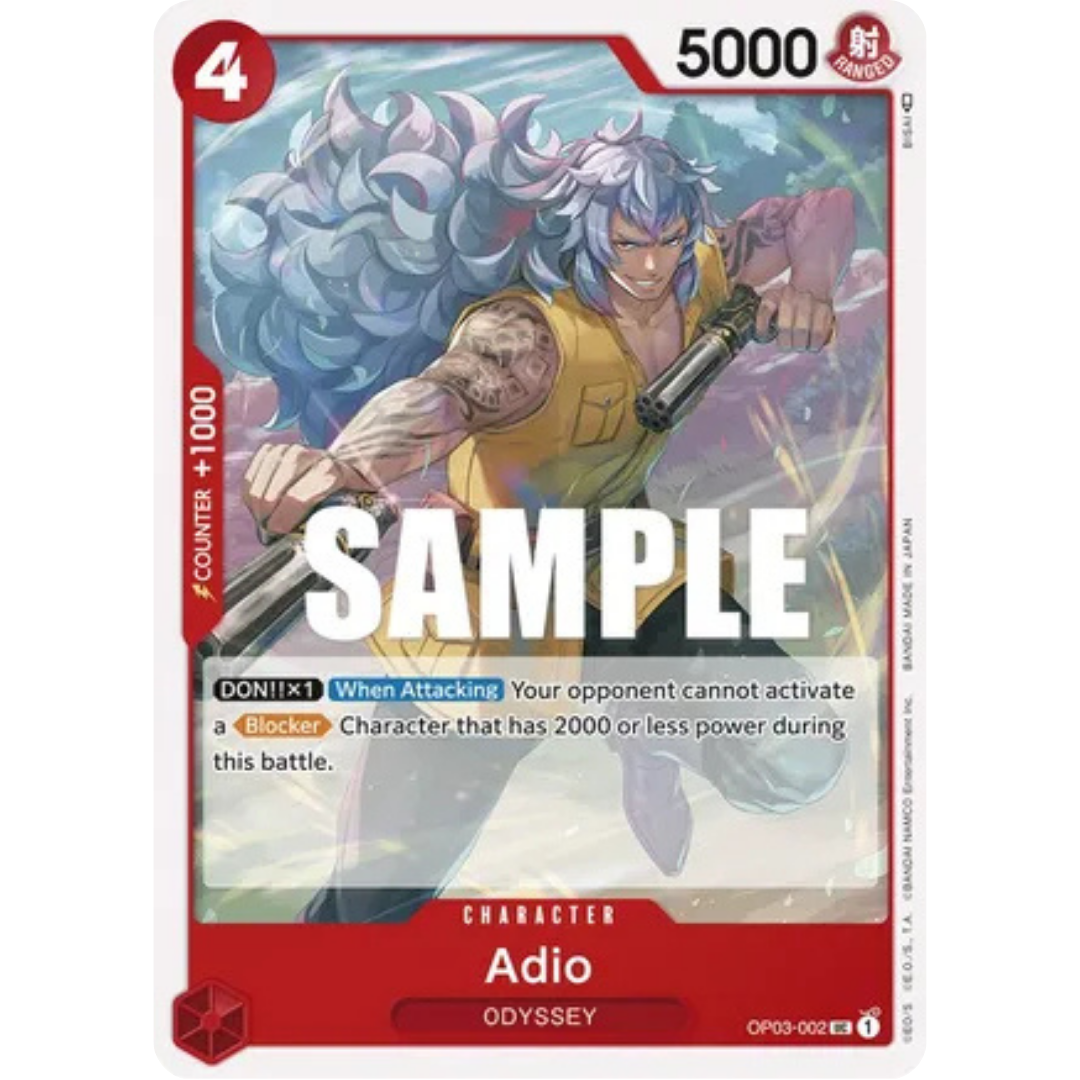 Adio (OP03-002) - Pillars of Strength