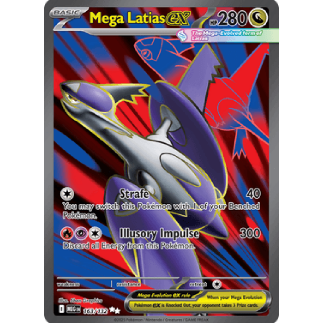 Mega Latias ex 163/132 - Holofoil ME01 Mega Evolution - Ultra Rare