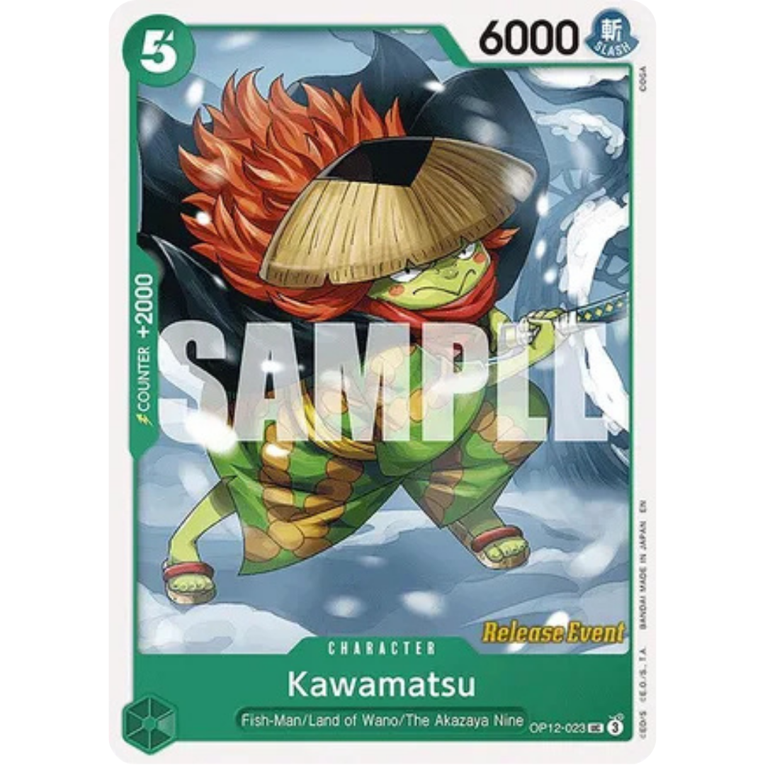 Kawamatsu (OP12-023) - Legacy of the Master Release Event Cards