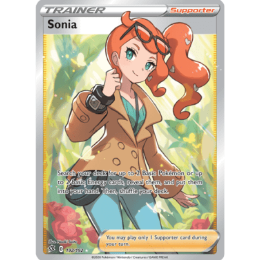 Sonia (Full Art) 192 - Holofoil SWSH02 Rebel Clash - Ultra Rare
