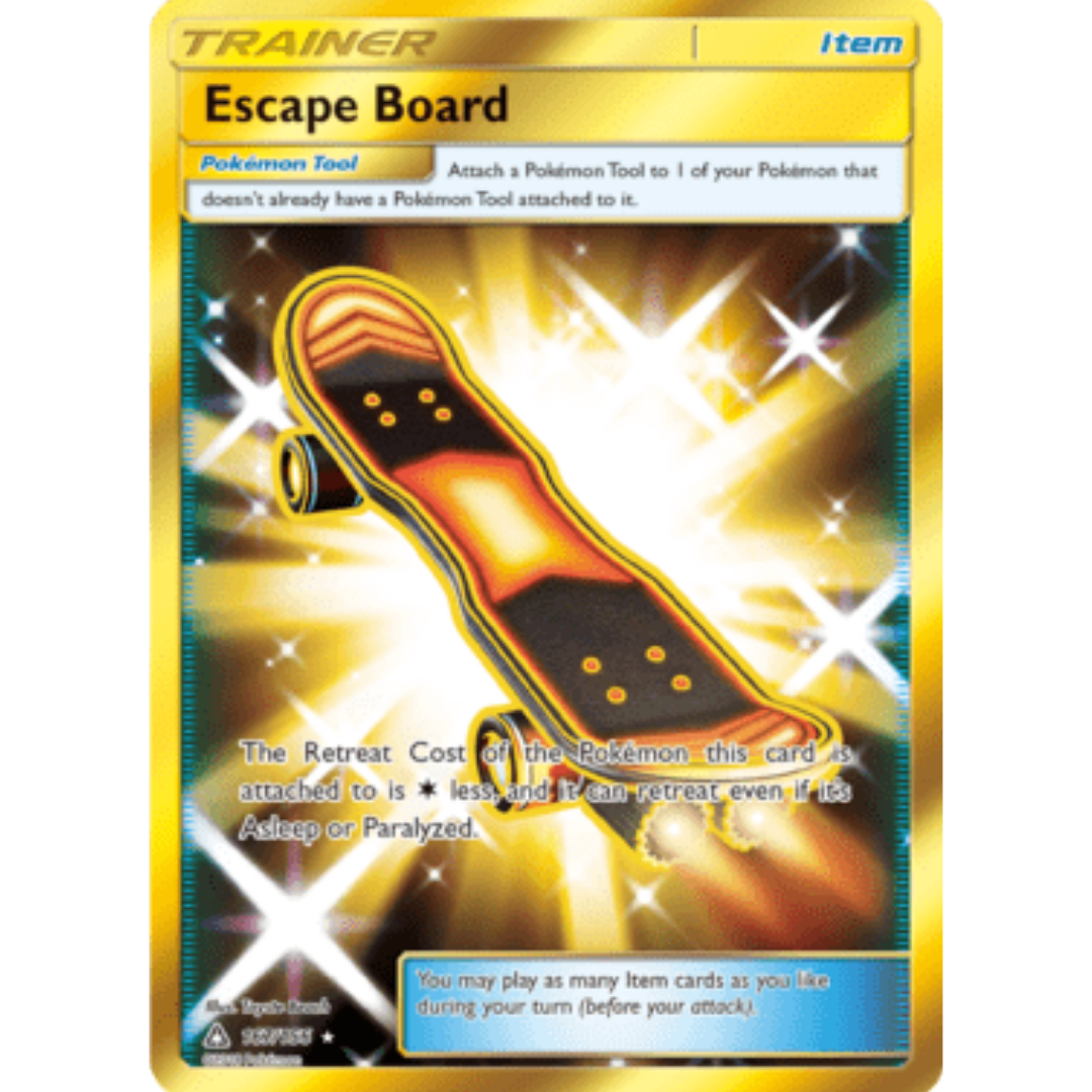 Escape Board (Secret Rare) - Holofoil SM Ultra Prism - Secret Rare