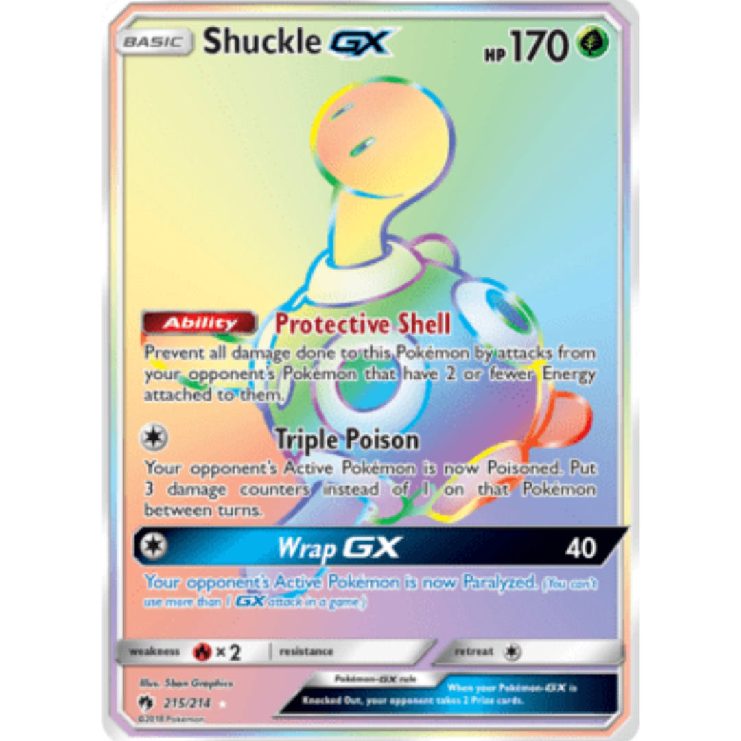 Shuckle GX (Secret) - Holofoil SM Lost Thunder - Secret Rare