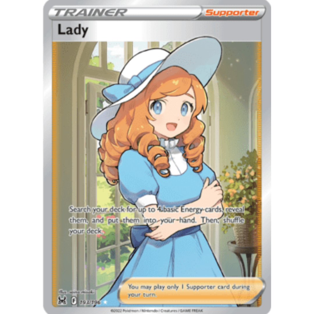 Lady (Full Art) 193 - Holofoil SWSH11 Lost Origin - Ultra Rare