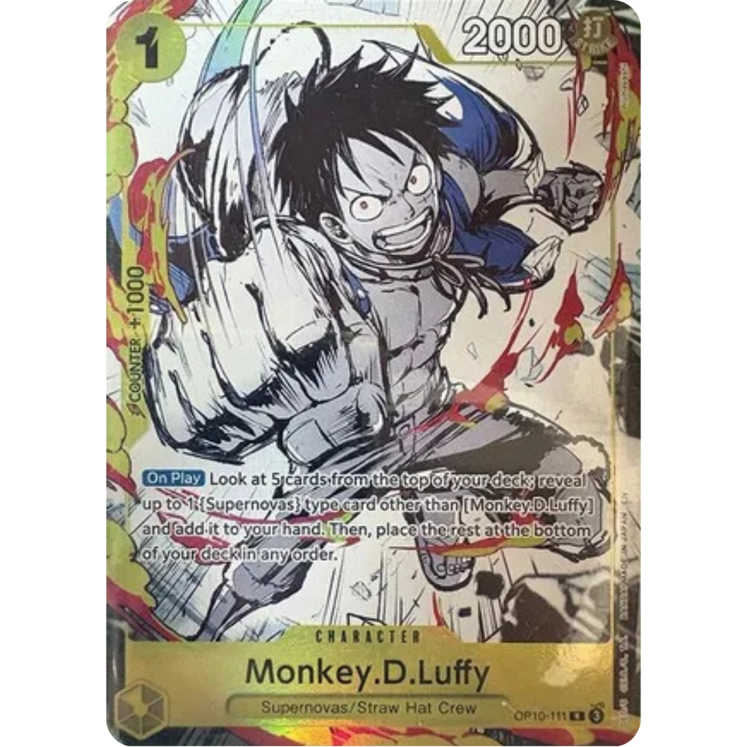 Monkey.D.Luffy (Premium Card Collection -6 assort vol.1-) (OP10-111) - One Piece Promotion Cards Foil