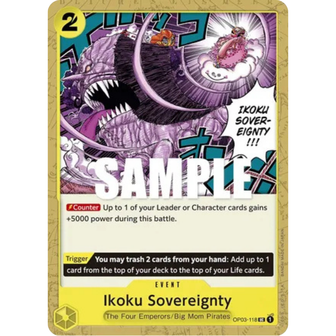 Ikoku Sovereignty (OP03-118) - Pillars of Strength