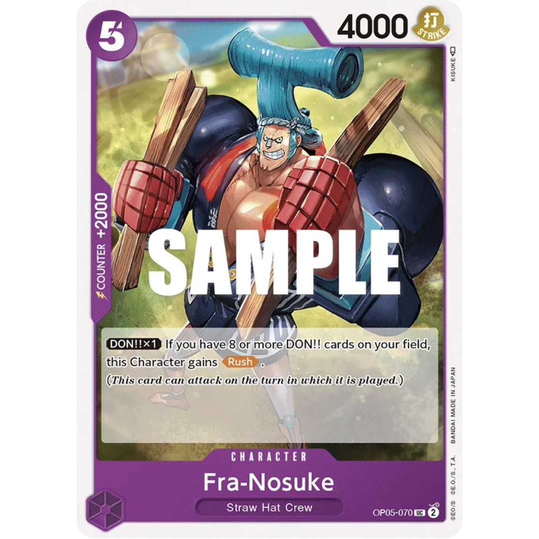 Fra-Nosuke (Reprint) (OP05-070) - Starter Deck 26: PURPLE/BLACK Monkey.D.Luffy