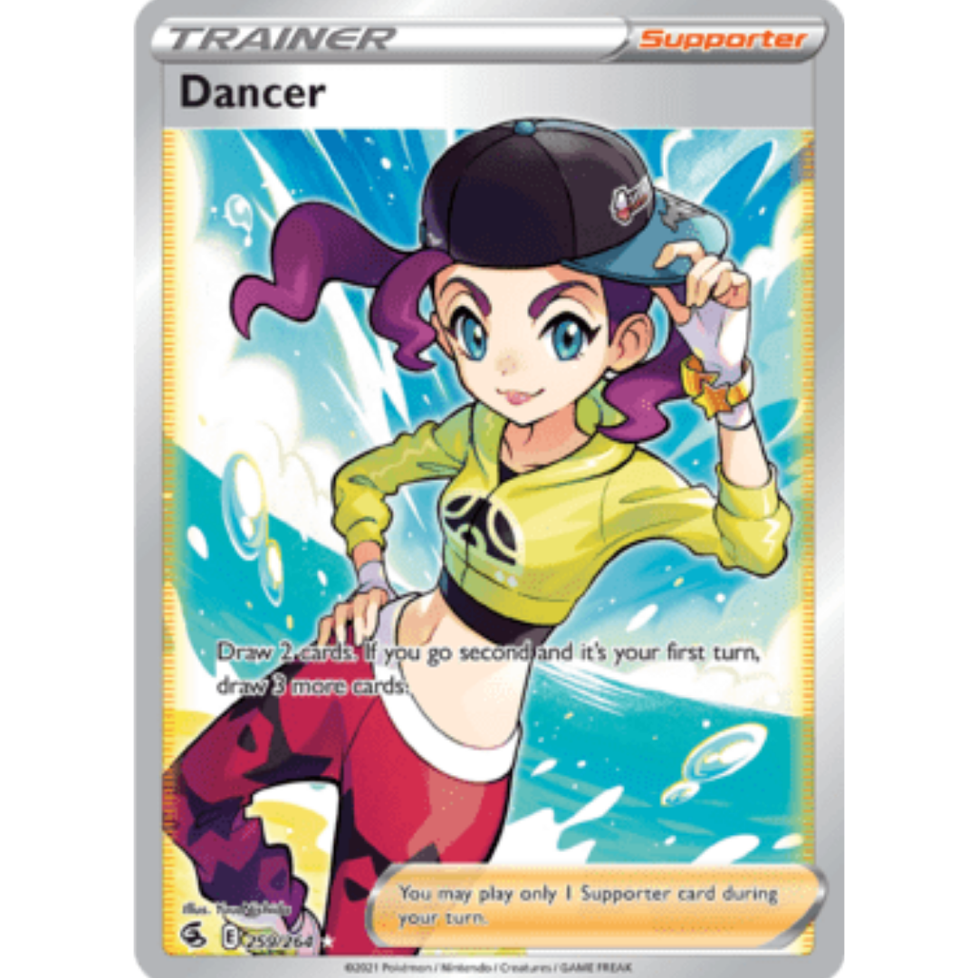 Dancer (Full Art) 259 - Holofoil SWSH08 Fusion Strike - Ultra Rare