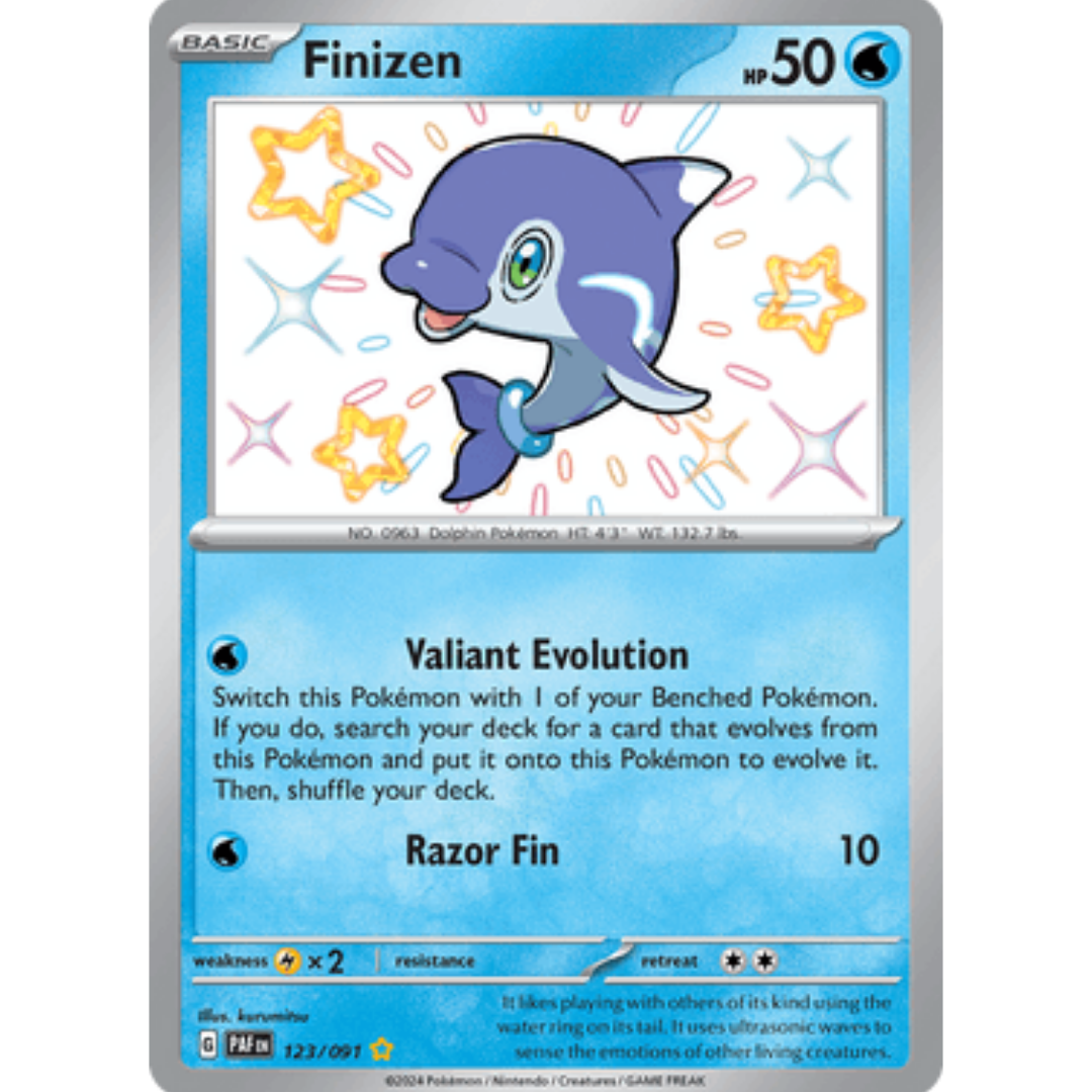 Finizen 123 - Holofoil SV Paldean Fates - Shiny Rare