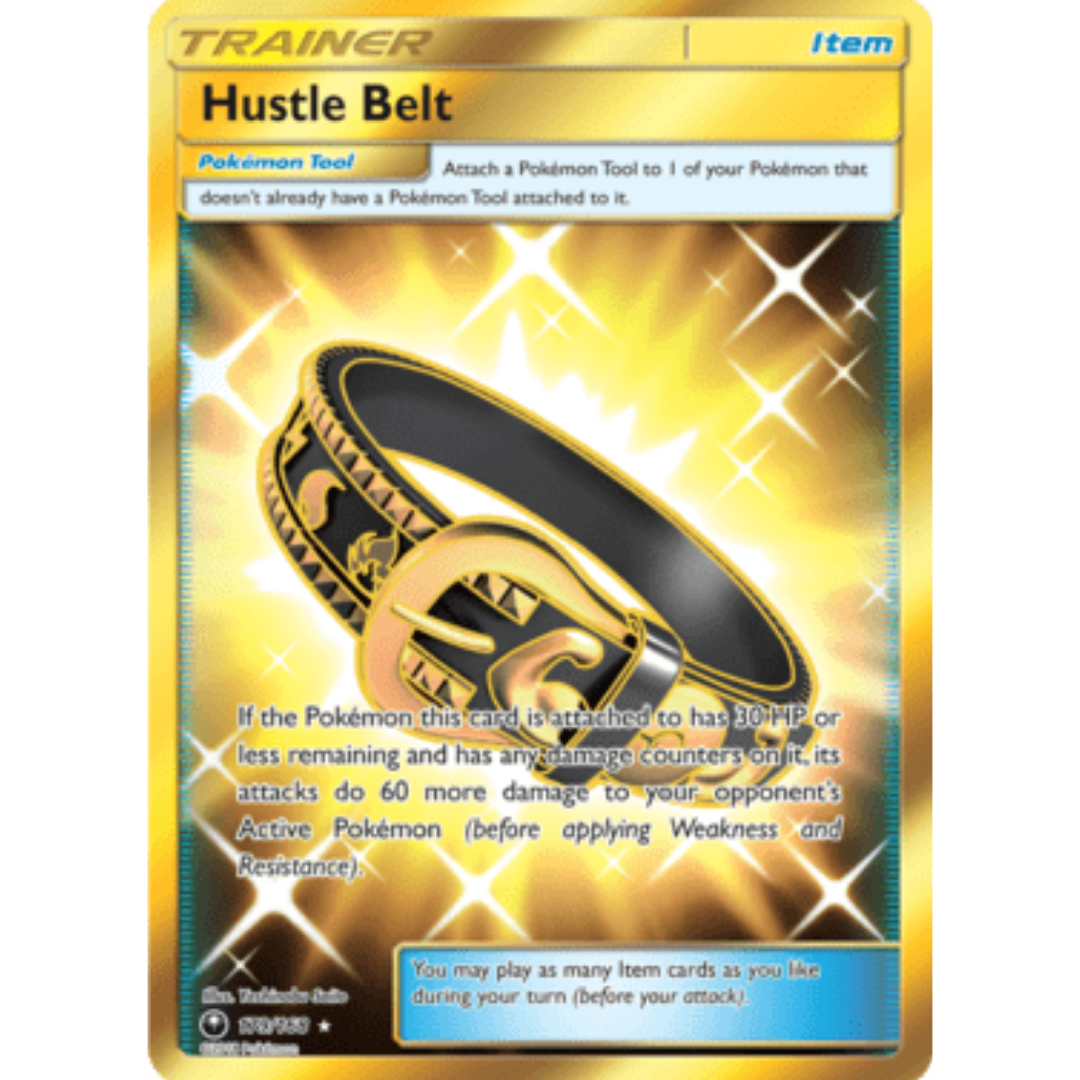 Hustle Belt (Secret) - Holofoil SM Celestial Storm - Secret Rare