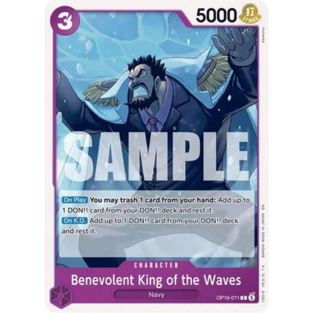 Benevolent King of the Waves (OP16-071) - The Time of Battle