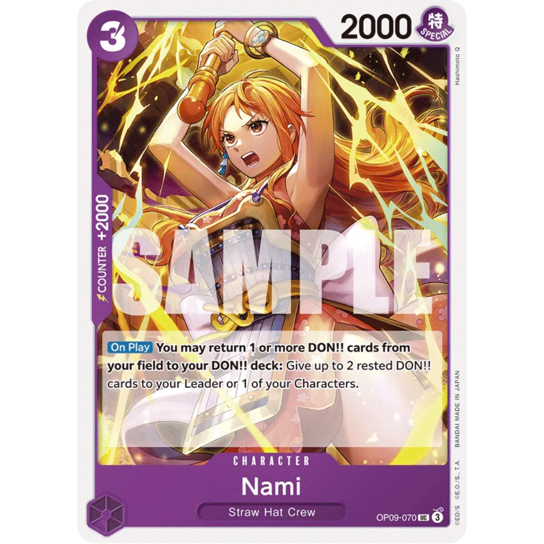 Nami (Reprint) (OP09-070) - Starter Deck 26: PURPLE/BLACK Monkey.D.Luffy