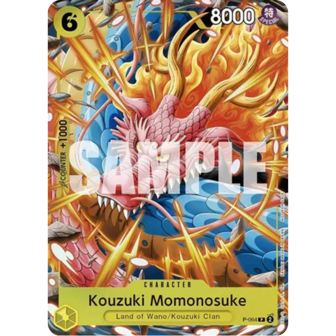 Kouzuki Momonosuke (Event Pack Vol. 4) (P-064) - One Piece Promotion Cards Foil
