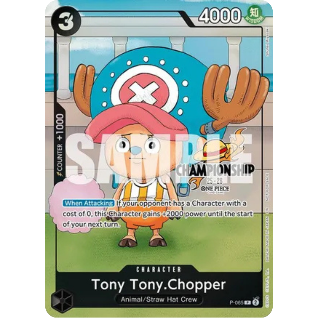 Tony Tony.Chopper (CS 25-26 Event Pack) (P-065) - One Piece Promotion Cards Foil