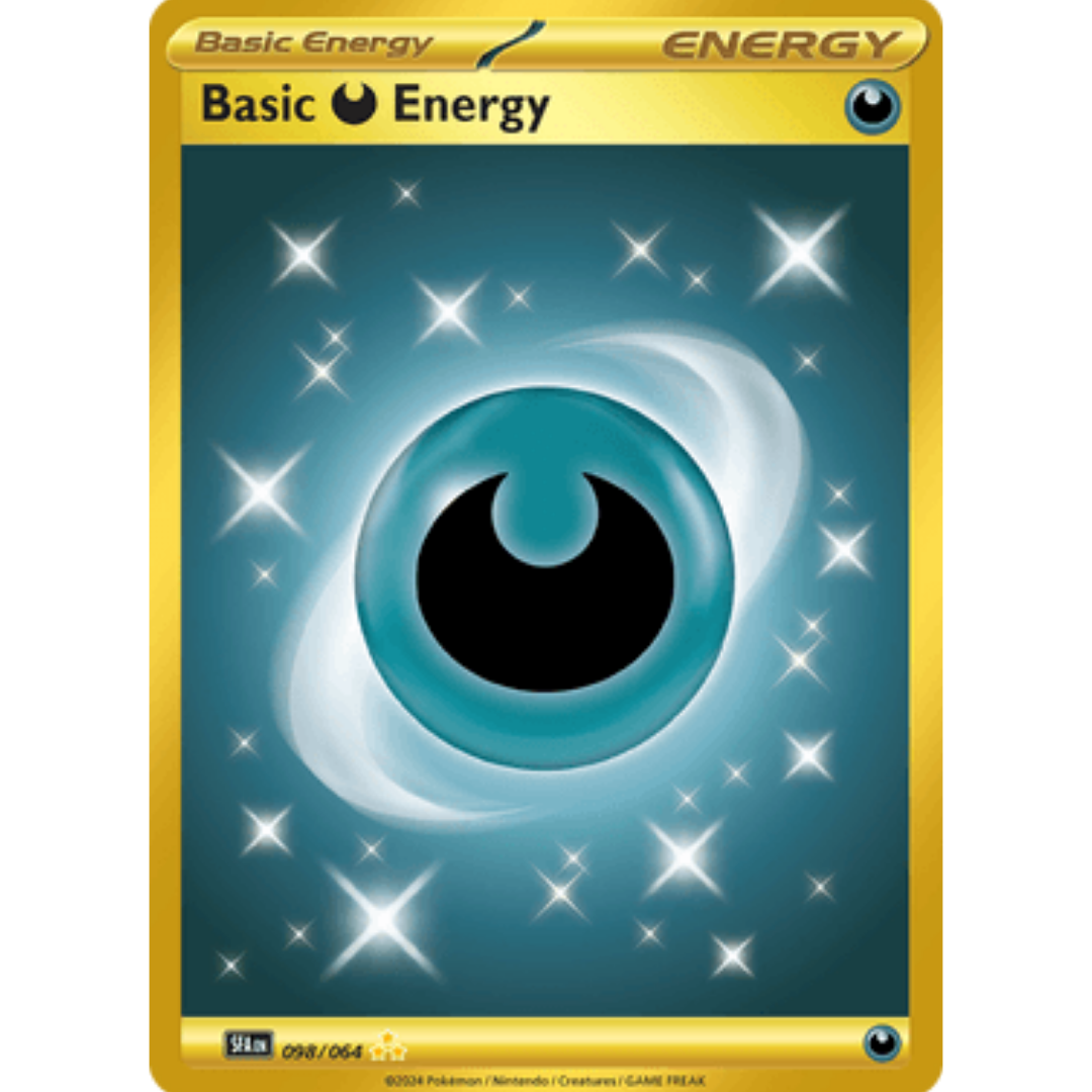 Basic Darkness Energy 098 - Holofoil SV Shrouded Fable - Hyper Rare