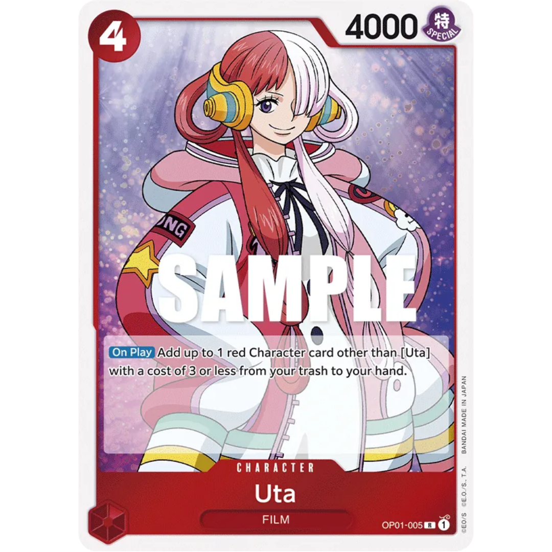 Uta (OP01-005) - Romance Dawn Foil