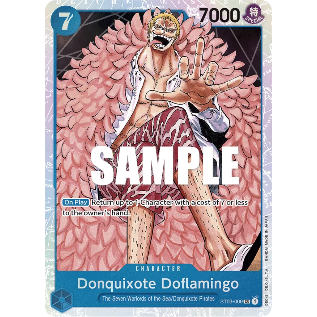 Donquixote Doflamingo (ST03-009) - Starter Deck 3: The Seven Warlords of The Sea Foil