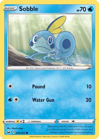 Sobble 055/202 - Holofoil Miscellaneous Cards & Products - Promo