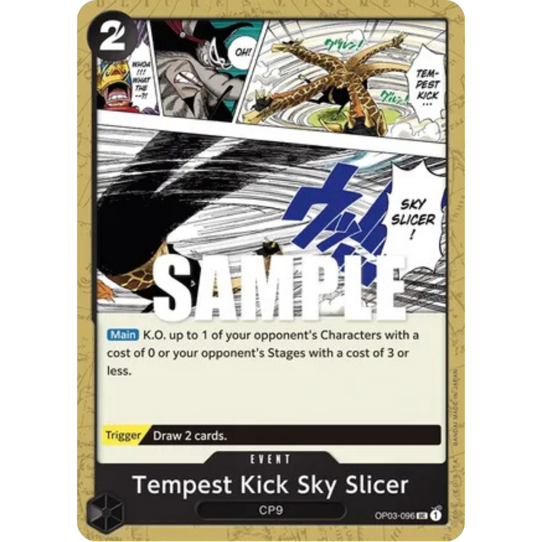Tempest Kick Sky Slicer (OP03-096) - Pillars of Strength