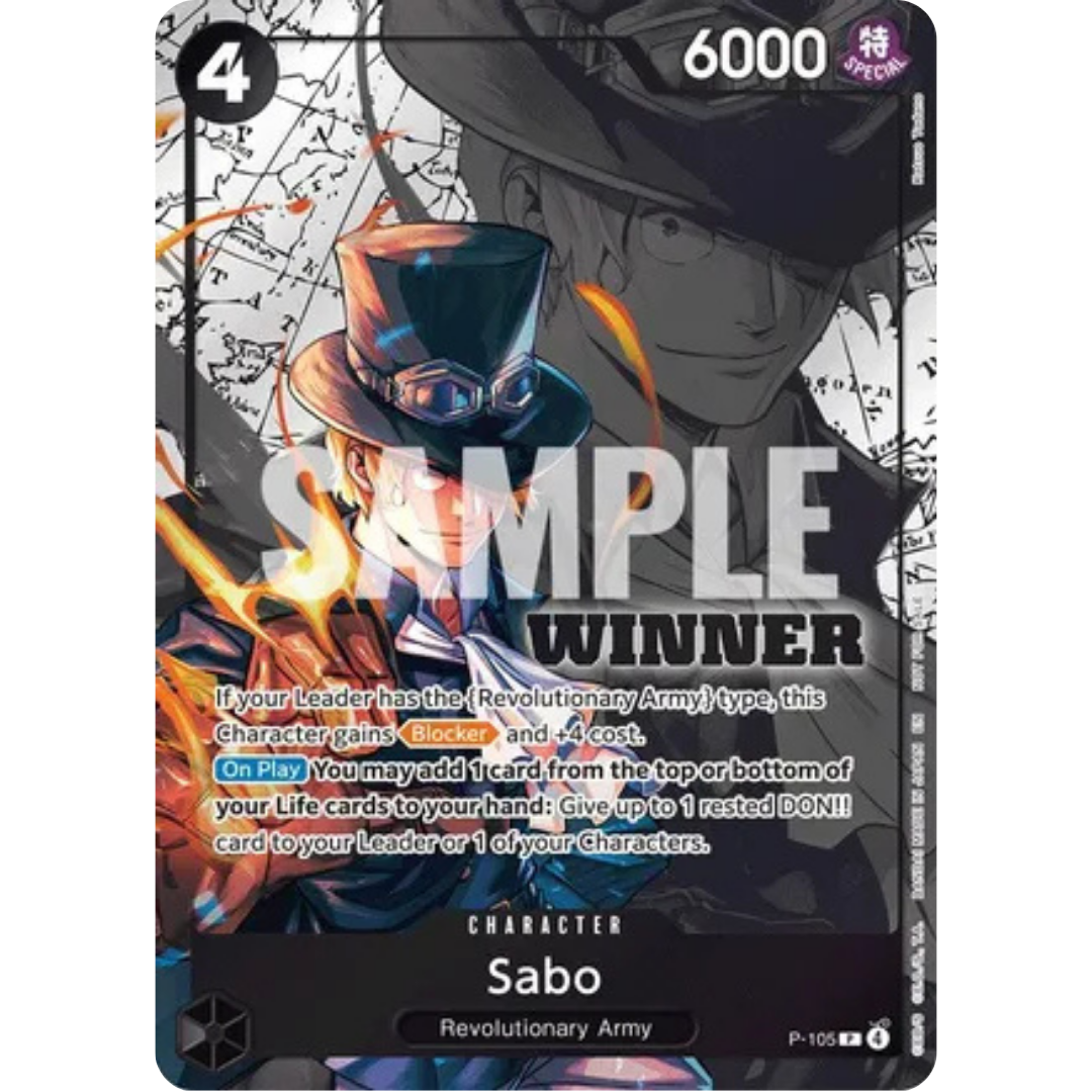 Sabo (Winner Pack 2026 Vol. 2) (P-105) - One Piece Promotion Cards Foil