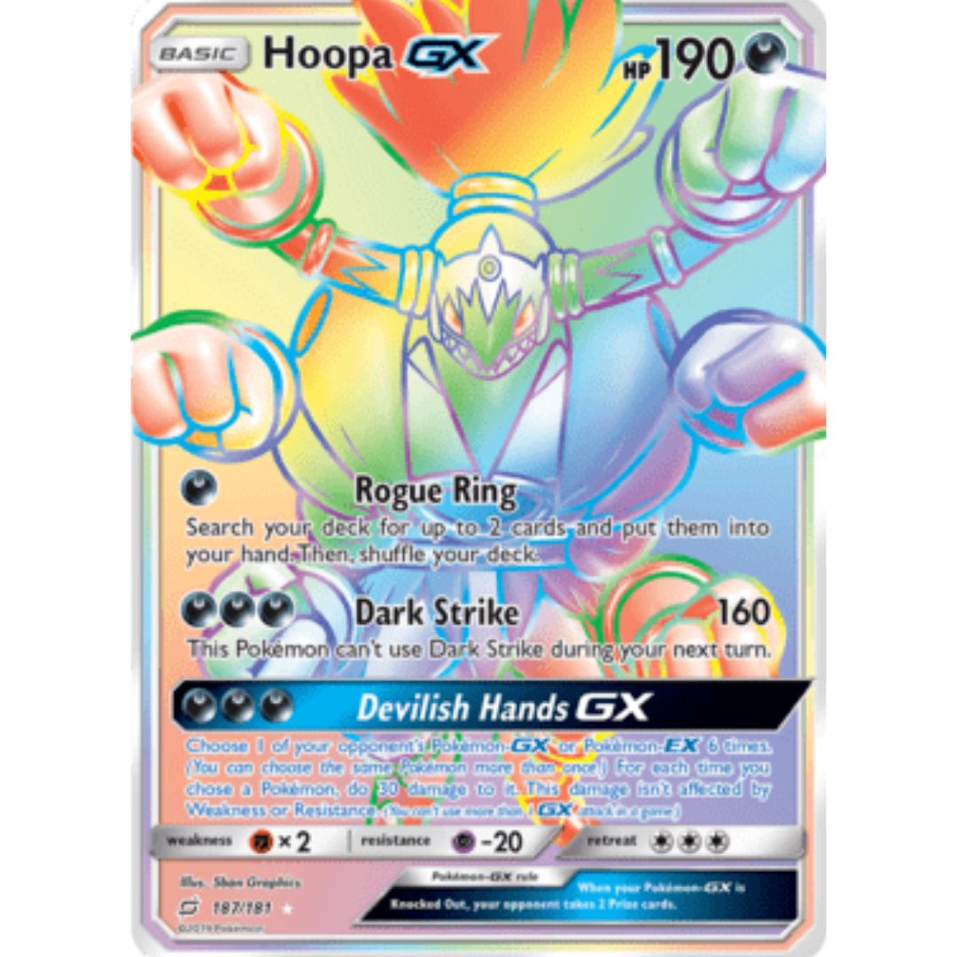 Hoopa GX (Secret) - Holofoil SM Team Up - Secret Rare