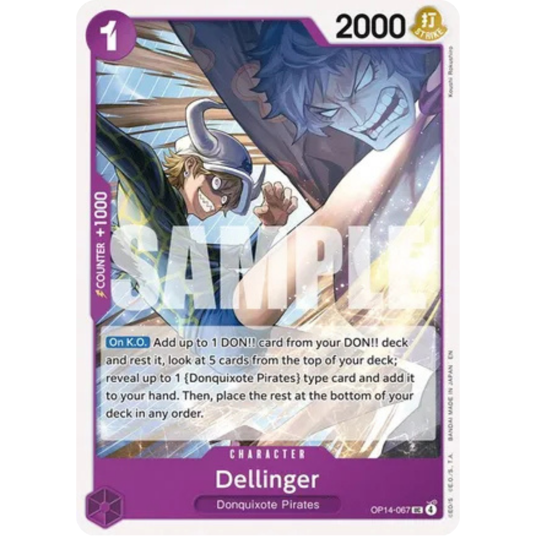 Dellinger (OP14-067) - The Azure Sea's Seven