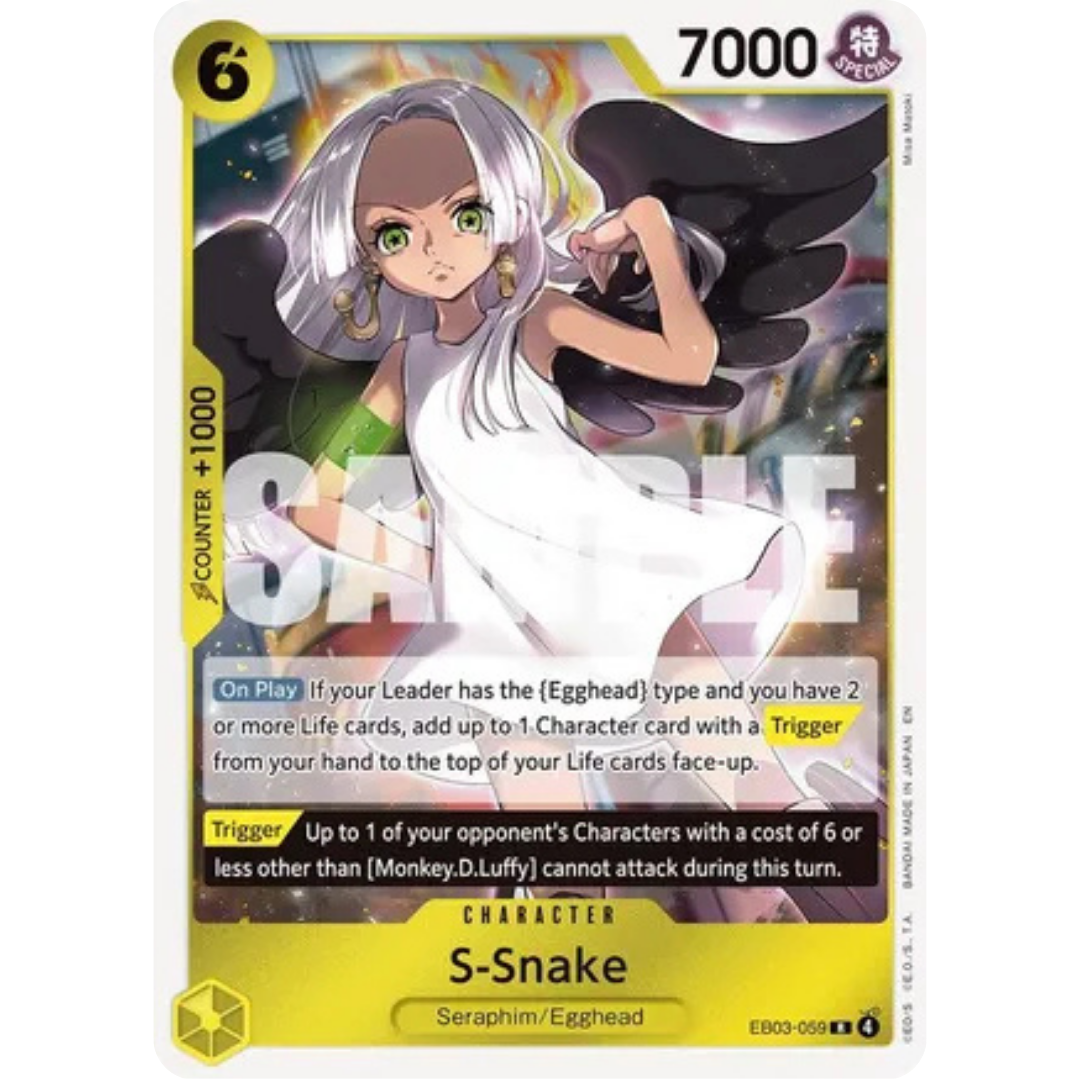 S-Snake (EB03-059) - Extra Booster: One Piece Heroines Edition Foil